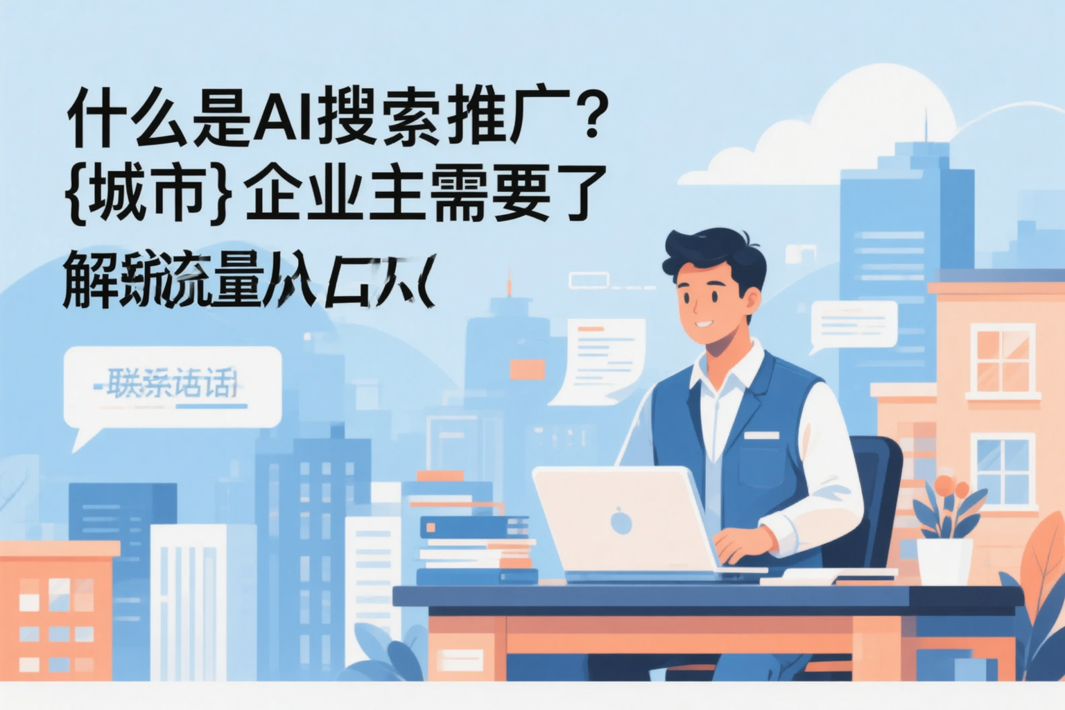 什么是AI搜索推广?朔州企业主需要了解的新流量入口