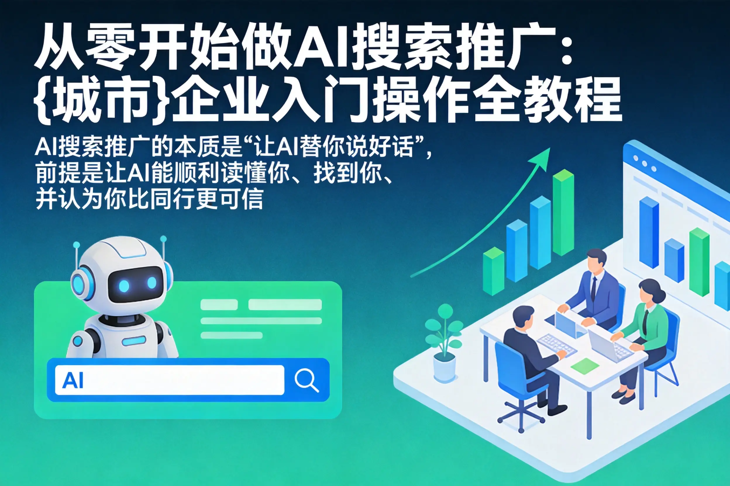 从零开始做AI搜索推广:朔州企业入门操作全教程