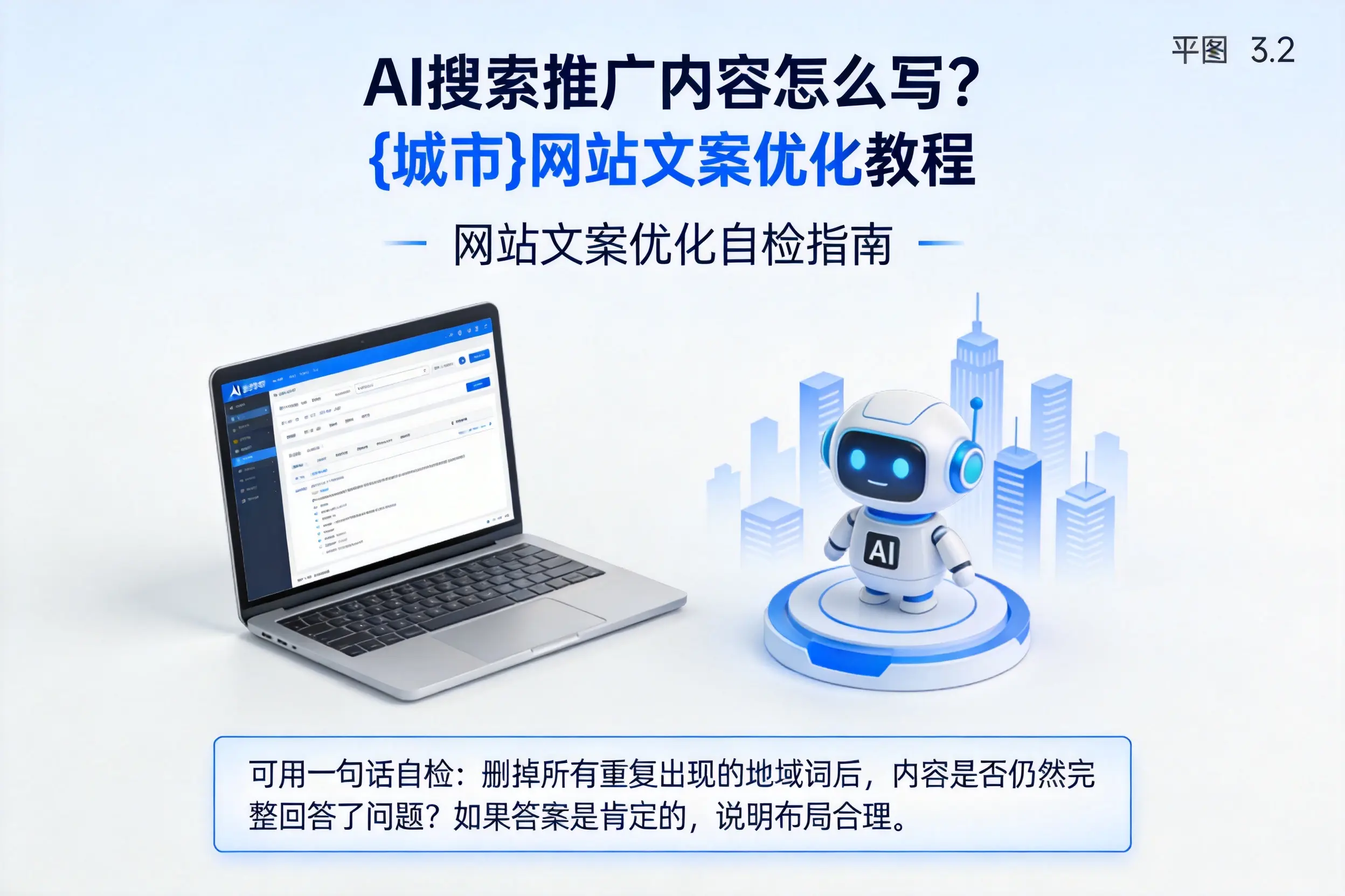 AI搜索推广内容怎么写？朔州网站文案优化教程