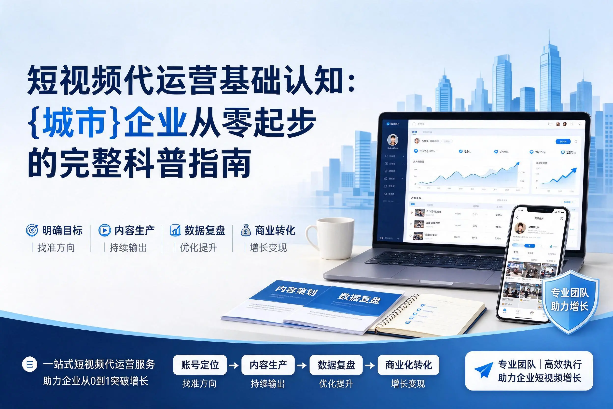 短视频代运营基础认知:朔州企业从零起步的完整科普指南