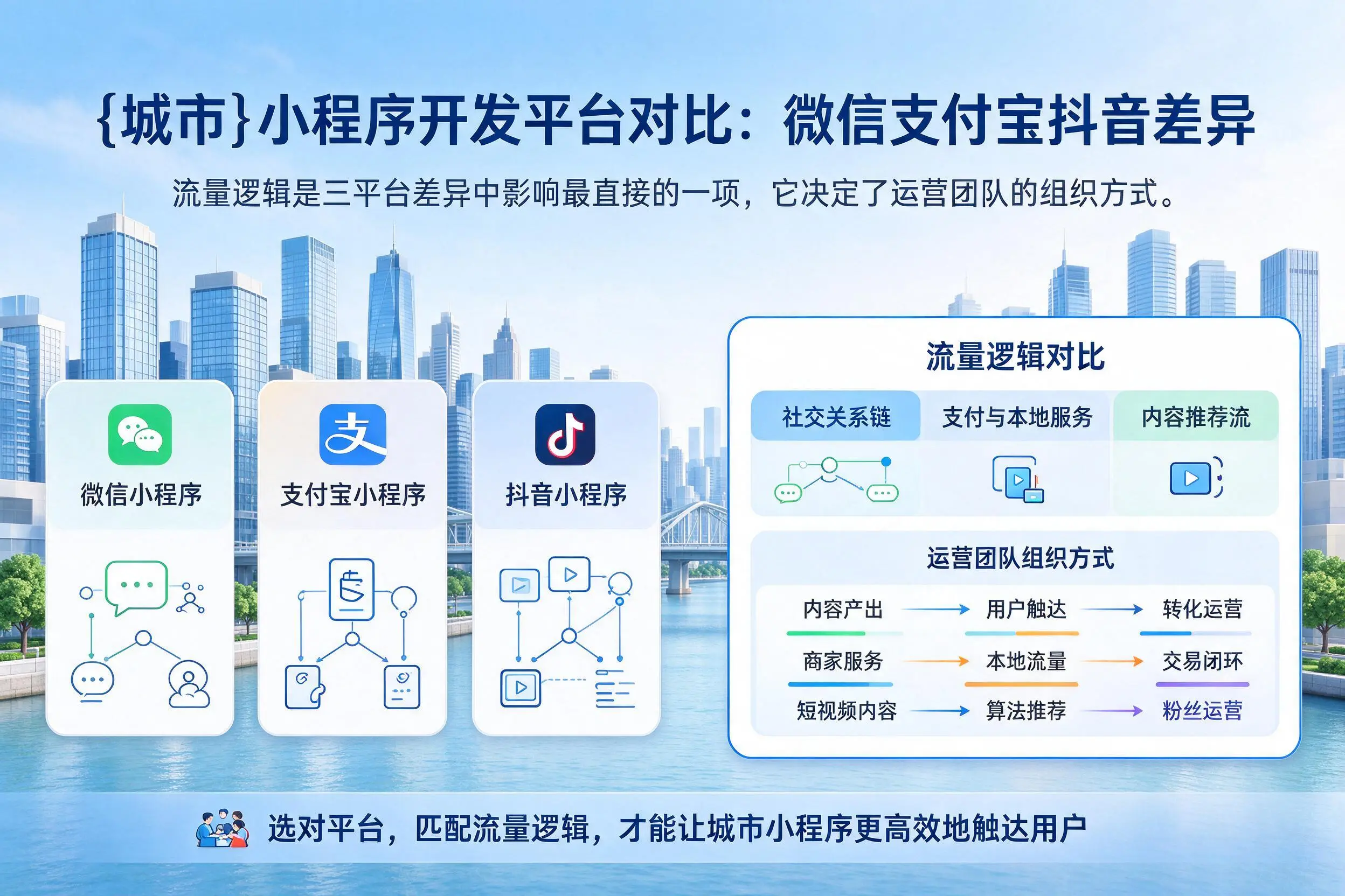 朔州小程序开发平台对比:微信支付宝抖音差异