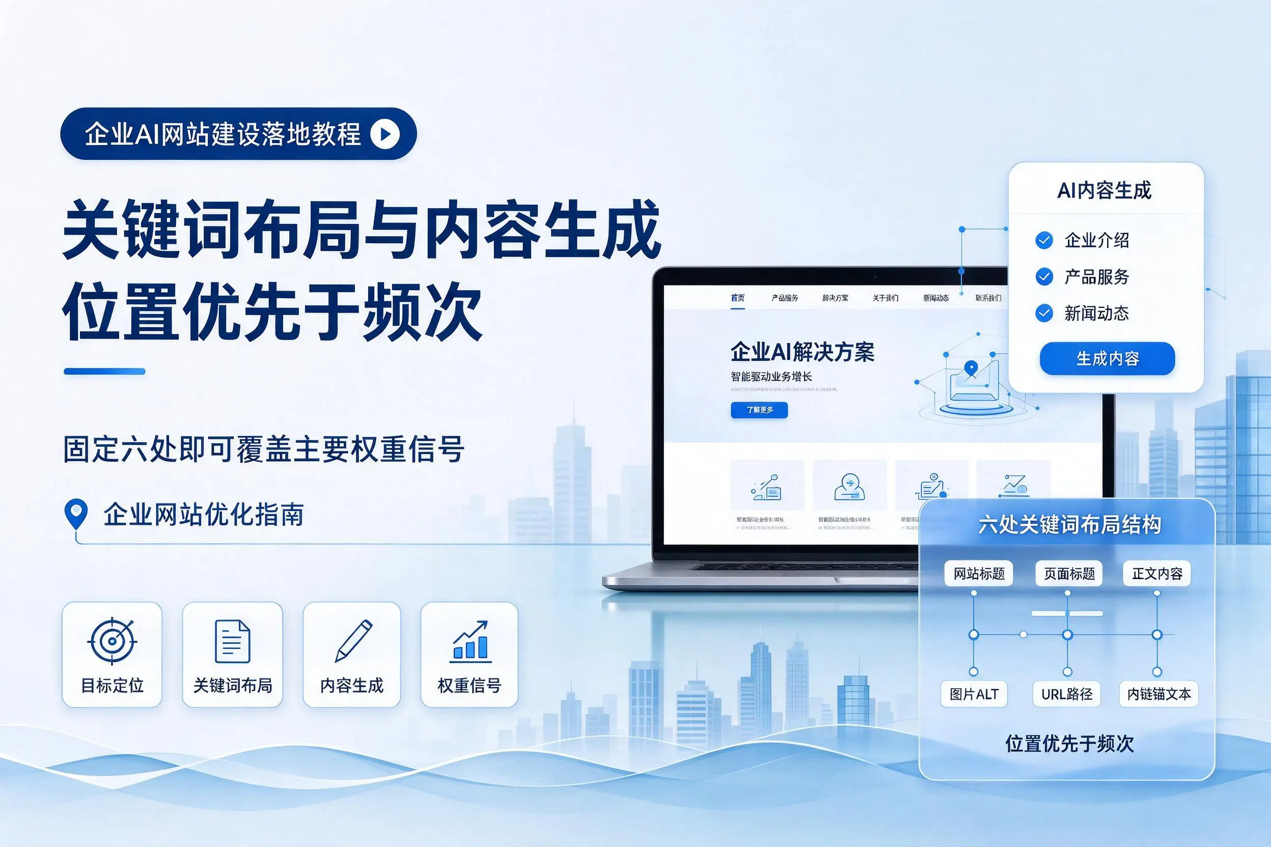 朔州企业AI网站建设落地教程:关键词布局与内容生成
